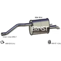 ERNST 034104 Einddemper