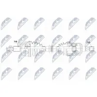 NTY NPW-AR-030 Aandrijfas