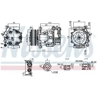 Nissens 890979 Aircopomp