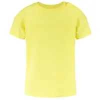 Cars Little T-shirt geel Meisjes Stretchkatoen Ronde hals Tekst - maat 104