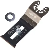 Wolfcraft Insteekzaagblad | Met diepteaanslag "PRO" | BiM | Universele centreerhals | 1 stuk - 3840000