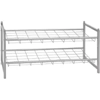 Die Möbelfundgrube Schoenenrek Leonore 80cm, 2 planken - aluminium