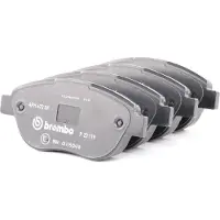 Brembo Remblokken set P 23 119 Brembo voor o.a. FIAT, LANCIA, PEUGEOT