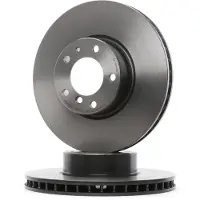 Brembo Remschijf 9557921 voorkant, geventileerd, sterk gecarboniseerd, 1 Stuk