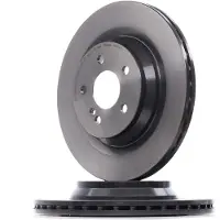 Brembo Remschijf 09A81811 achter, geventileerd, sterk gecarboniseerd, 1 Stuk