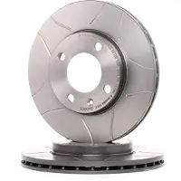 Brembo Remschijf Max 09.4765.75, voorkant, sleuf, geventileerd, 1 Stuk