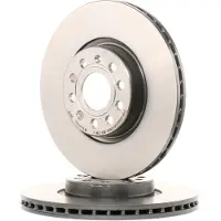 Brembo 06-13 Audi A3/15-20 A3/06-13 A3 Quattro Front Premium UV Coated OE Equivalent Rotor