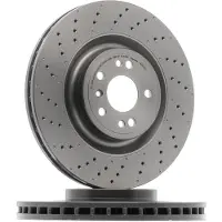 Brembo 2016 Mercedes-Benz GLE300d/16-18 GLE350 Front Premium UV Coated OE Equivalent Rotor