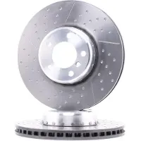 Brembo Remschijf 09C39813 voorkant, geventileerd, sleuf, sterk gecarboniseerd, 1 Stuk