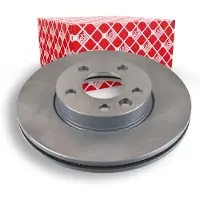FEBI BILSTEIN Remschijf 14160, voorkant, geventileerd , 1 Stuk