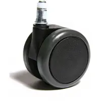 Topstar Wielen | voor harde legplanken wiel-d. 65 mm | passend voor bureaudraaistoel | stiftlengte 23 mm stift-d. 11 mm | 5 st./zak | 1 stuk - 6990 6990