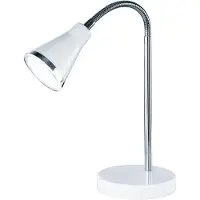 TRIO REALITY ARRAS - Tafellamp - Wit - incl. 1x SMD 4W - Snoerschakelaar - Flexibel