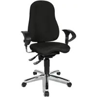 Topstar SITNESS 10 - Professionele bureaustoel Zwart Stof
