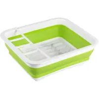 Wenko afdruiprek 31 x 36,5 cm groen/wit