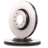 Brembo Remschijf 09A43011 voorkant, geventileerd, 1 Stuk
