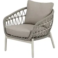 AVH-Collectie Arezzo low lounge dining tuinstoel natural sand