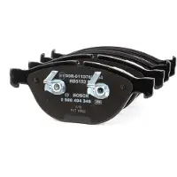Bosch Remblokken set BP1257 Bosch voor o.a. ALPINA, BMW, JAGUAR, ROLLS-ROYCE