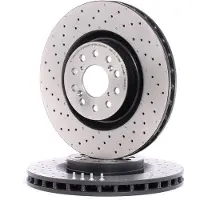 Brembo 17-19 Honda Civic Front Premium UV Coated OE Equivalent Rotor