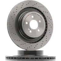 Brembo 2012 Mercedes C63 AMG/12-14 CLS63 AMG Rear Premium UV Coated OE Equivalent Rotor