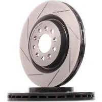 Brembo Remschijf 9878121 achter, geventileerd, sleuf, sterk gecarboniseerd, 1 Stuk