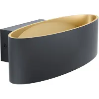 Eglo Wandlamp Led Maccacari Zwart 10w