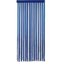 Maximex Deurgordijn Insectenbescherming Blauw/wit, op maat te snijden (1 stuk)