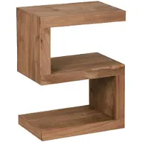 Wohnling Bijzettafel MUMBAI acacia bruin 60 cm