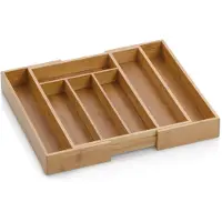 kela Bestekbak uitschuifbaar 28,5 cm x 33 cm, Bamboe - | Kalma
