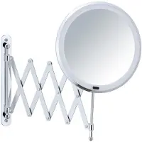 Wenko Barona make-up spiegel met LED-verlichting chroom
