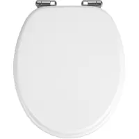 Wenko Klassiek Wit MDF Toiletglas met Soft-Close