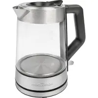 ProfiCook glazen waterkoker PC-WKS 1190 G, roestvrij staal/zwart