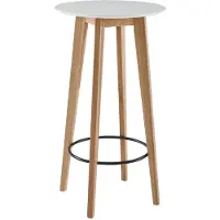 Wohnling Bartafel wit rond 60x110x60 cm - WL6.094