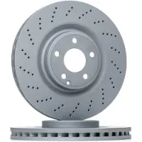 Ate Remschijf 24.0132-0180.1 voorkant, geventileerd, sterk gecarboniseerd, 1 Stuk