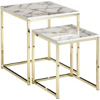Wohnling Salontafel, Bijzettafel (45 x 45 x 50 cm)
