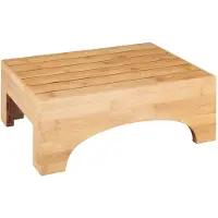 Wenko Bad Opstapje Bambusa - Bamboe - Bamboe - 40x15x30cm
