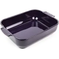 Peugeot Appolia keramiek schaal 22x32 cm Eggplant