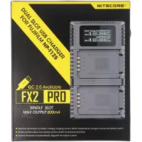 Nitecore FX2 Pro Lader voor Fujifilm NP-T125