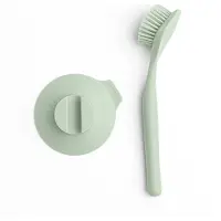 Brabantia Sinkside Afwasborstel Met Zuignaphouder Jade Green