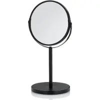 kela make-upspiegel Elias, metaal, zwart, modelnummer KL-20674