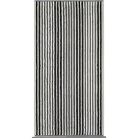 Cawö Delight Streifen Douchelaken 70X140 Platin