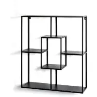 Haku Wandrek | 60 x 18 x 70 cm | Zwart