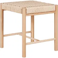 Ebuy24 Krukje Abano | hout naturel 42x42x46 cm krukjes | NADUVI