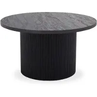 Ebuy24 Boavista Ronde Salontafel Donkerbruin