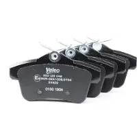 Valeo Remblokkenset, schijfrem 302126