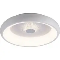 JUST LIGHT Ronde Plafondlamp Vertigo Wit Ø 46 5cm
