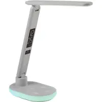 Paul Neuhaus Bureaulamp Tina, dimbaar, wit / opaal, Werkkamer / Kantoor, Kunststof, bureaulamp