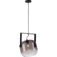 JUST LIGHT Hanglamp Cup 2 0 1 Lichts Smoke Glas