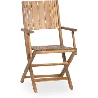 Siena Garden Falun klapstoel Teak 57x50 cm 2 stuks