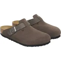 Birkenstock Muiltjes 'Boston' greige