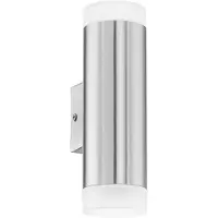 Eglo Riga-Led Wand M Zilver 2 Lichtpunten